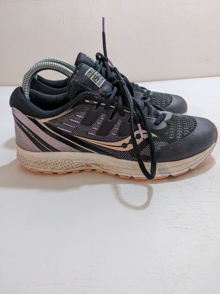 Saucony Guide ISO 2 Running Shoes Women Size 6M Purple/Black S710000-6 - Picture 3 of 10